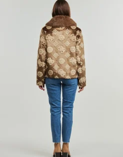 Guess - KARINE FUR LOGO JKT