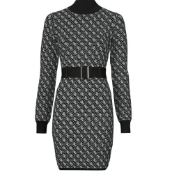 Guess - LISE 4G LS BELTED DRESS SWTR