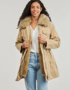 Guess - LUCIE PARKA FAUX FUR
