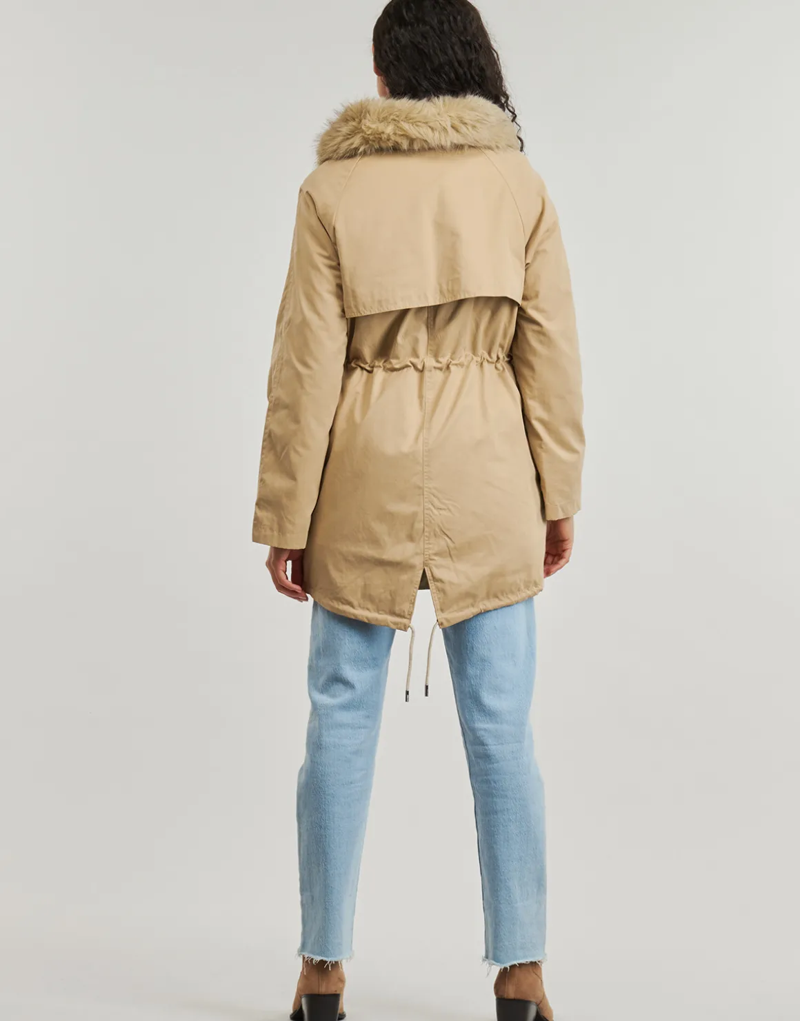 Guess - LUCIE PARKA FAUX FUR