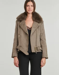 Guess - NANCY FAUX FUR JACKET