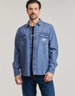 Guess - REGULAR LS DENIM SHIRT