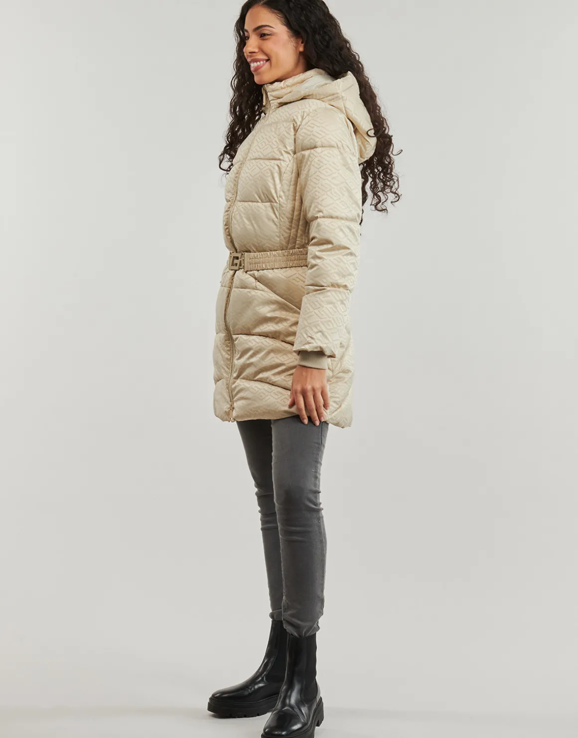 Guess - SELINE LOGO MIDI PUFFER