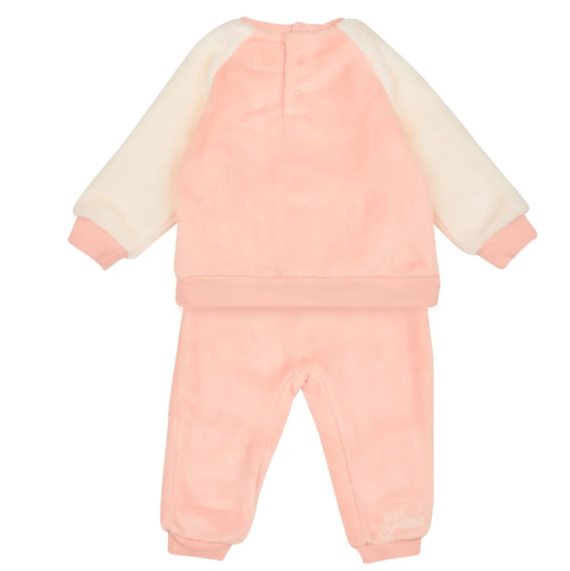 Guess - SET FAUX FUR ACTIVE TOP+PANTS