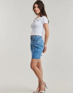 Guess - SL CN SNAP EMBRO SLIM TOP