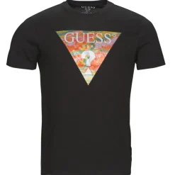 Guess - SS BSC ABSTRACT TRI LOGO TEE
