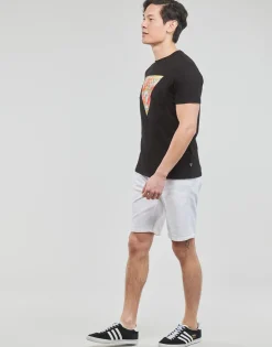 Guess - SS BSC ABSTRACT TRI LOGO TEE