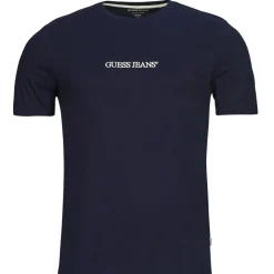 Guess - SS CN SLIM LOGO EMBRO TEE