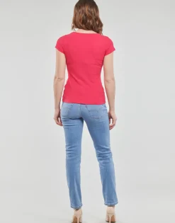 Guess - SS KARLEE JEWEL BTN HENLEY