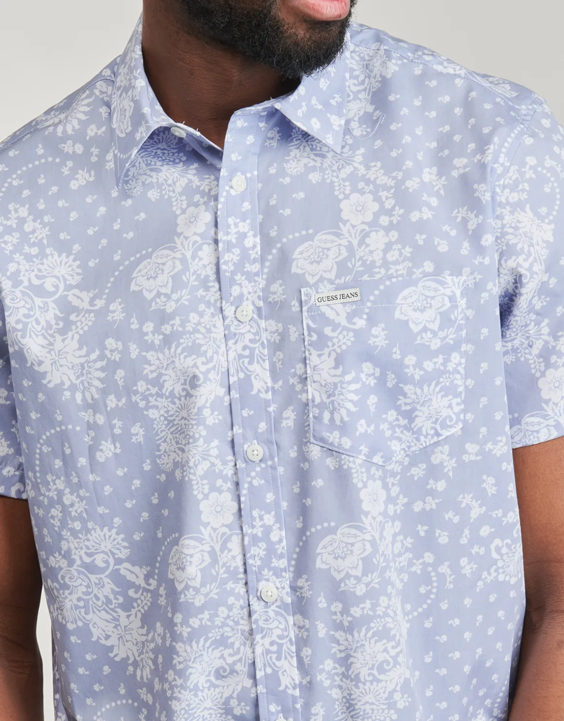 Guess - SS REG PKT COLLAR SHIRT