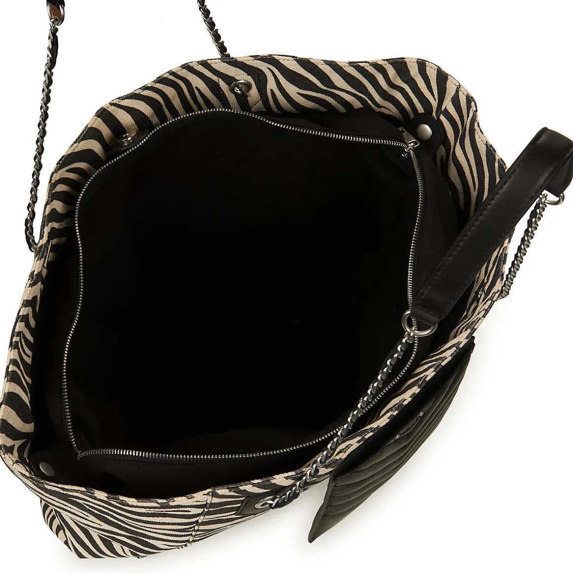 Ikks - 1440 CABAS XL TOILE ZEBRE