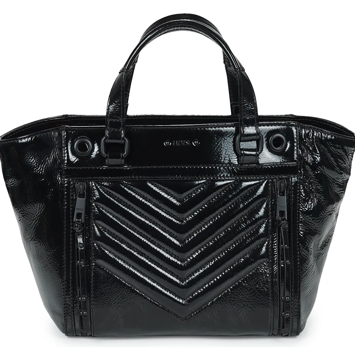 Ikks - 1440 MEDIUM ZIP VARNISH