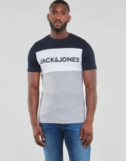 Jack & Jones - JJELOGO BLOCKING TEE