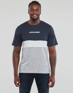 Jack & Jones - JJEREID BLOCKING TEE SS