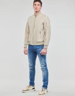 Jack & Jones - JJEROCKY FAUX SUEDE BOMBER