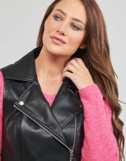 JDY - JDYNEWETTA FAUX LEATHER WAISTC. OTW SIE