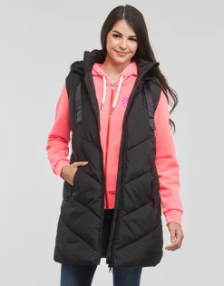 JDY - JDYSKYLAR PADDED HOOD WAISTCOAT OTW