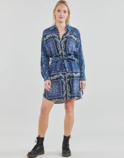 Liu Jo - ABITO CAMICIA DEN.BLUE PRINTS WASH