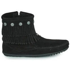 Minnetonka - DOUBLE FRINGE SIDE ZIP BOOT