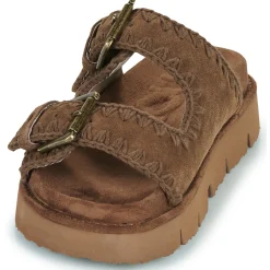 Mou - BIO SANDAL TWO BUCKLES MONOCHROME