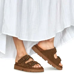 Mou - BIO SANDAL TWO BUCKLES MONOCHROME