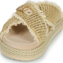 Mou - CRISS-CROSS ROPE SANDAL RAFFIA