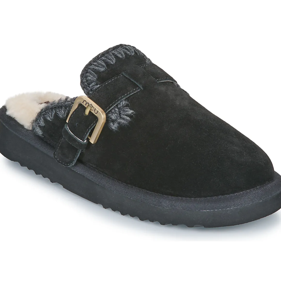 Mou - SUEDE SHEEPSKIN CLOG ESKIMO