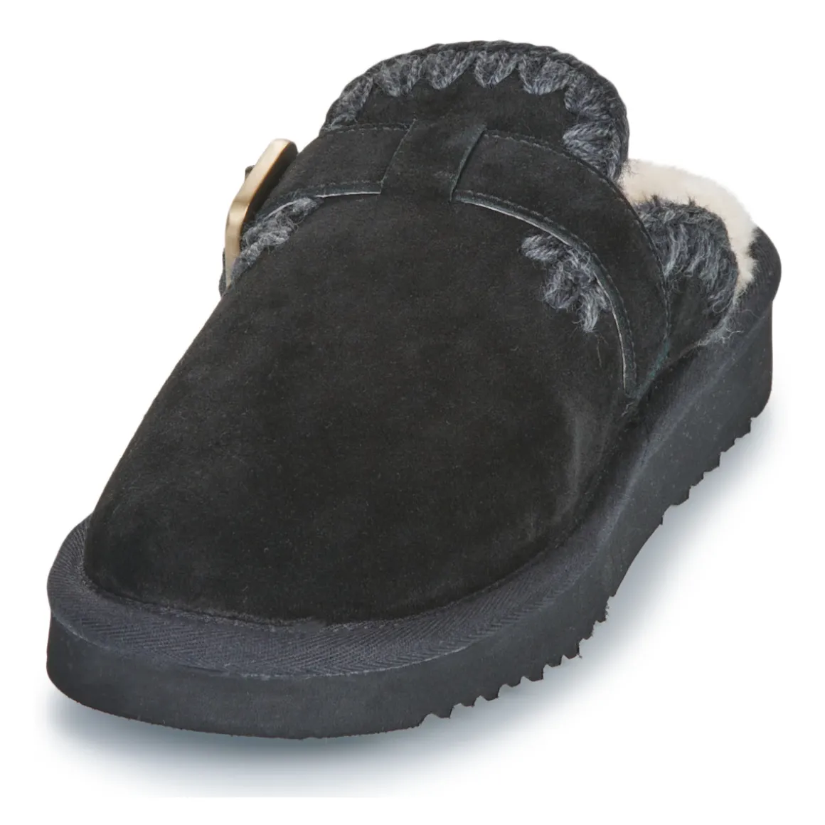 Mou - SUEDE SHEEPSKIN CLOG ESKIMO