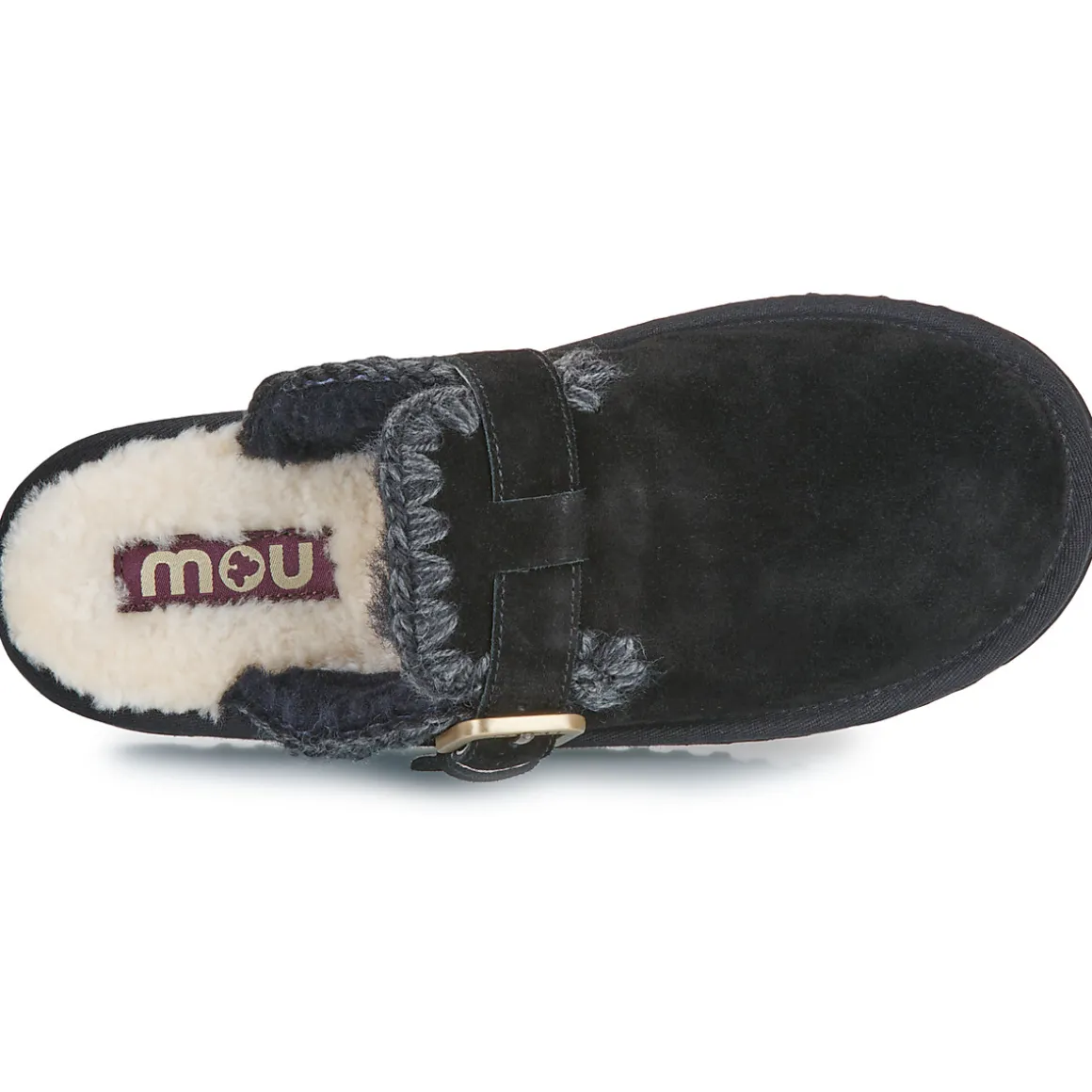 Mou - SUEDE SHEEPSKIN CLOG ESKIMO