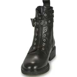 Myma - 7104-CUIR-NOIR