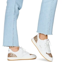 Myma - 7616MY00-CUIR-BLANC-GLIT-PLATINE