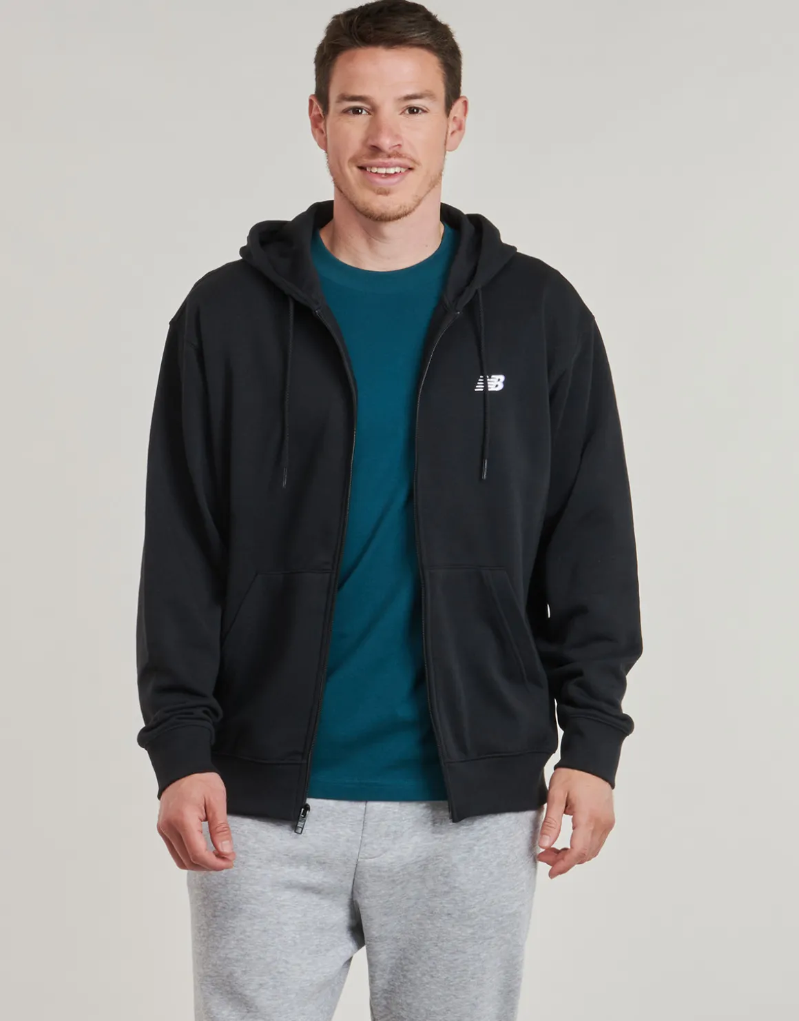 New Balance - Sport Essentials Logo French Terry Full Zip