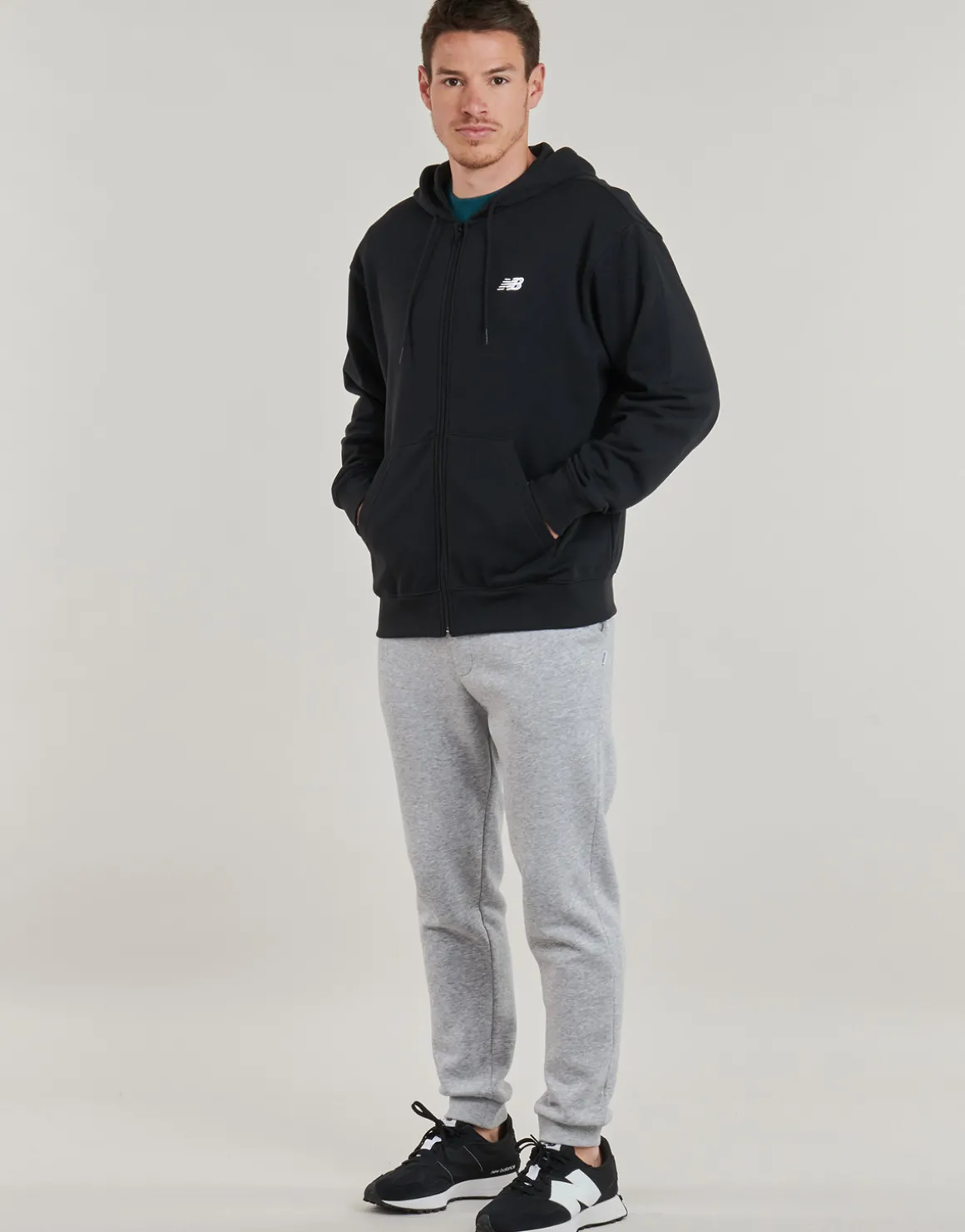 New Balance - Sport Essentials Logo French Terry Full Zip