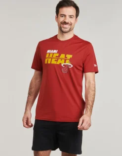 New-Era - NBA ESSENTIALS TEE MIAMI HEAT