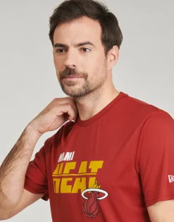 New-Era - NBA ESSENTIALS TEE MIAMI HEAT