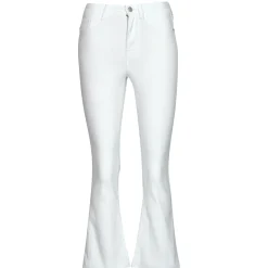 Noisy May - NMSALLIE HW KICK FLARED JEANS VI163BW S*