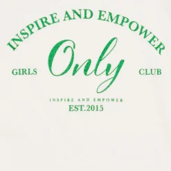 Only - KOGWENDY S/S LOGO TOP BOX CP JRS