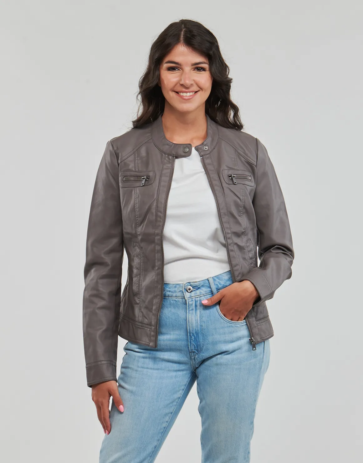 Only - ONLBANDIT FAUX LEATHER BIKER OTW