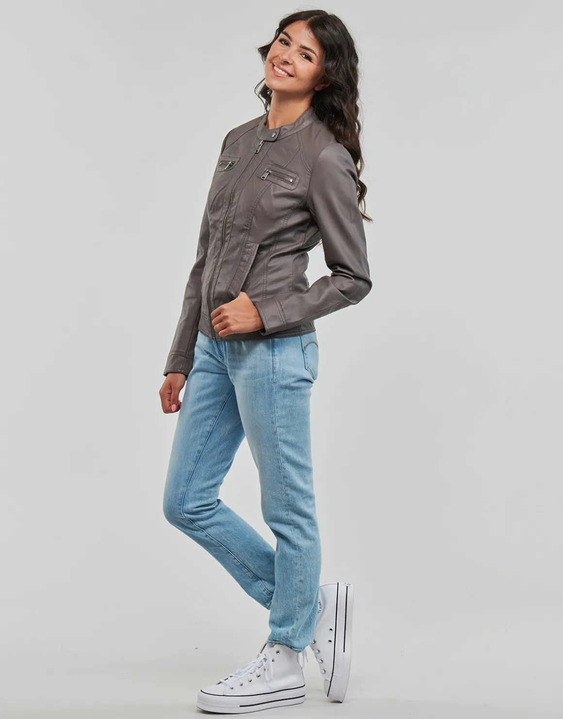 Only - ONLBANDIT FAUX LEATHER BIKER OTW