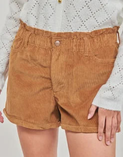 Only - ONLCUBA-FLORA HW PB CORD SHORTS PNT