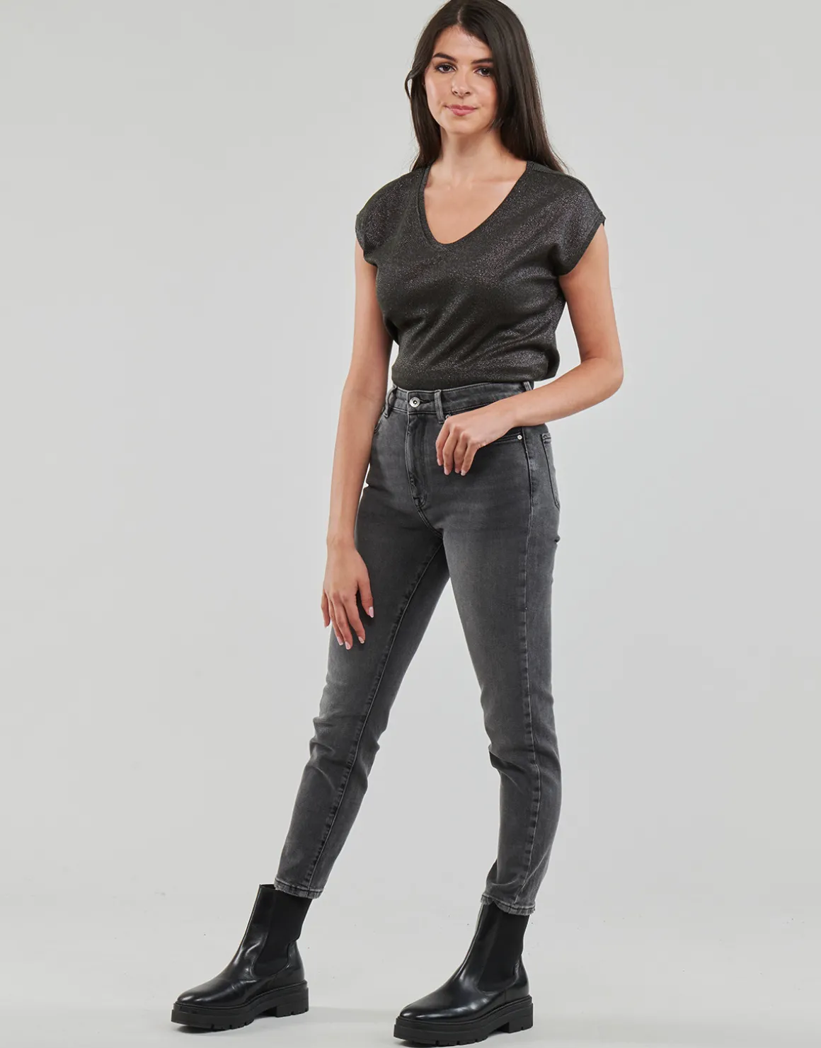 Only - ONLEMILY STRETCH HW ST AK DNM CRO614