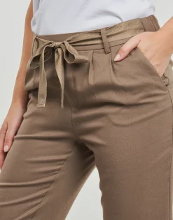 Only - ONLRITA LOOSE CHECK LYREX BELT PANT TLR