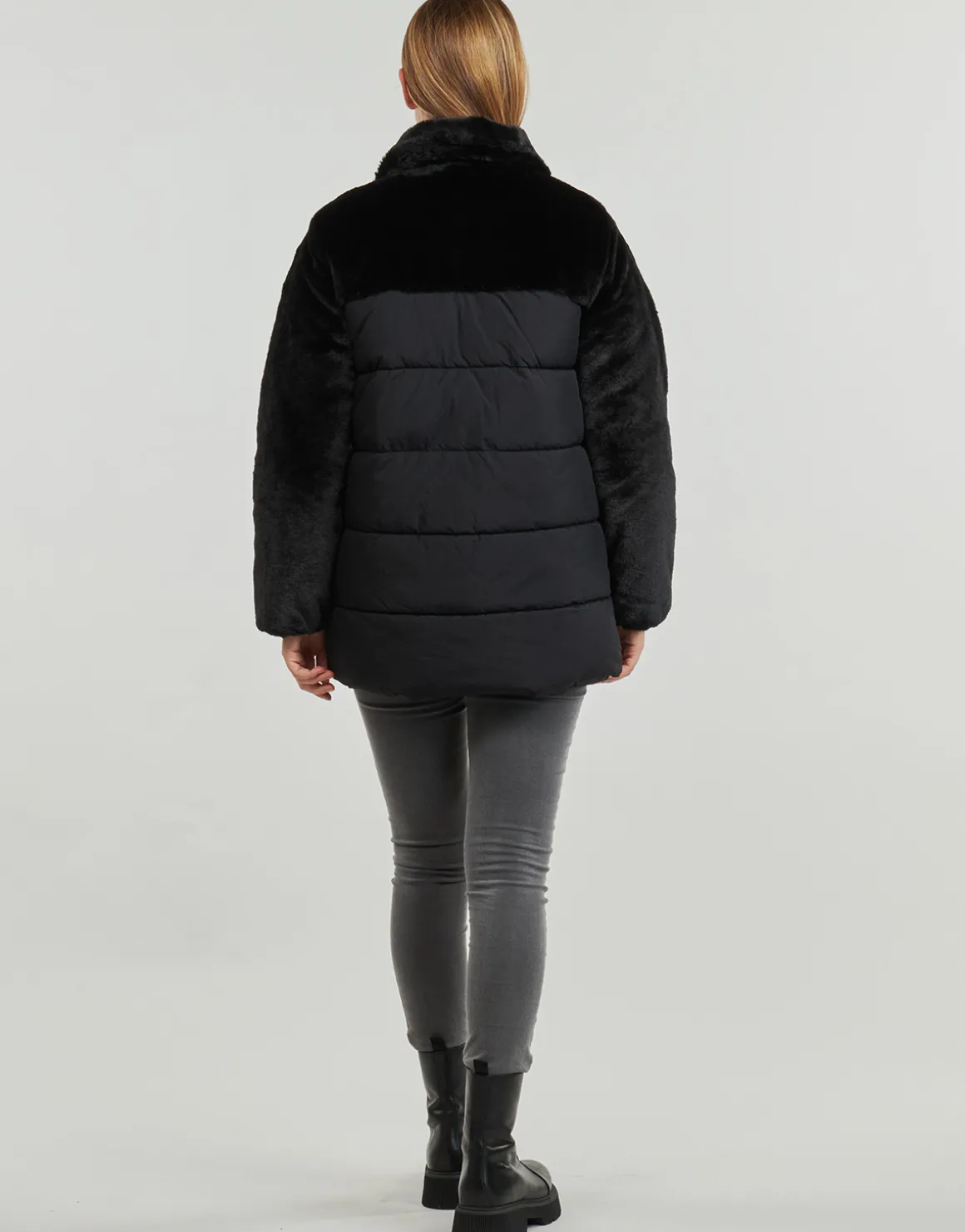 Only - ONLWANJA FUR PUFFER MIX COAT CC OTW