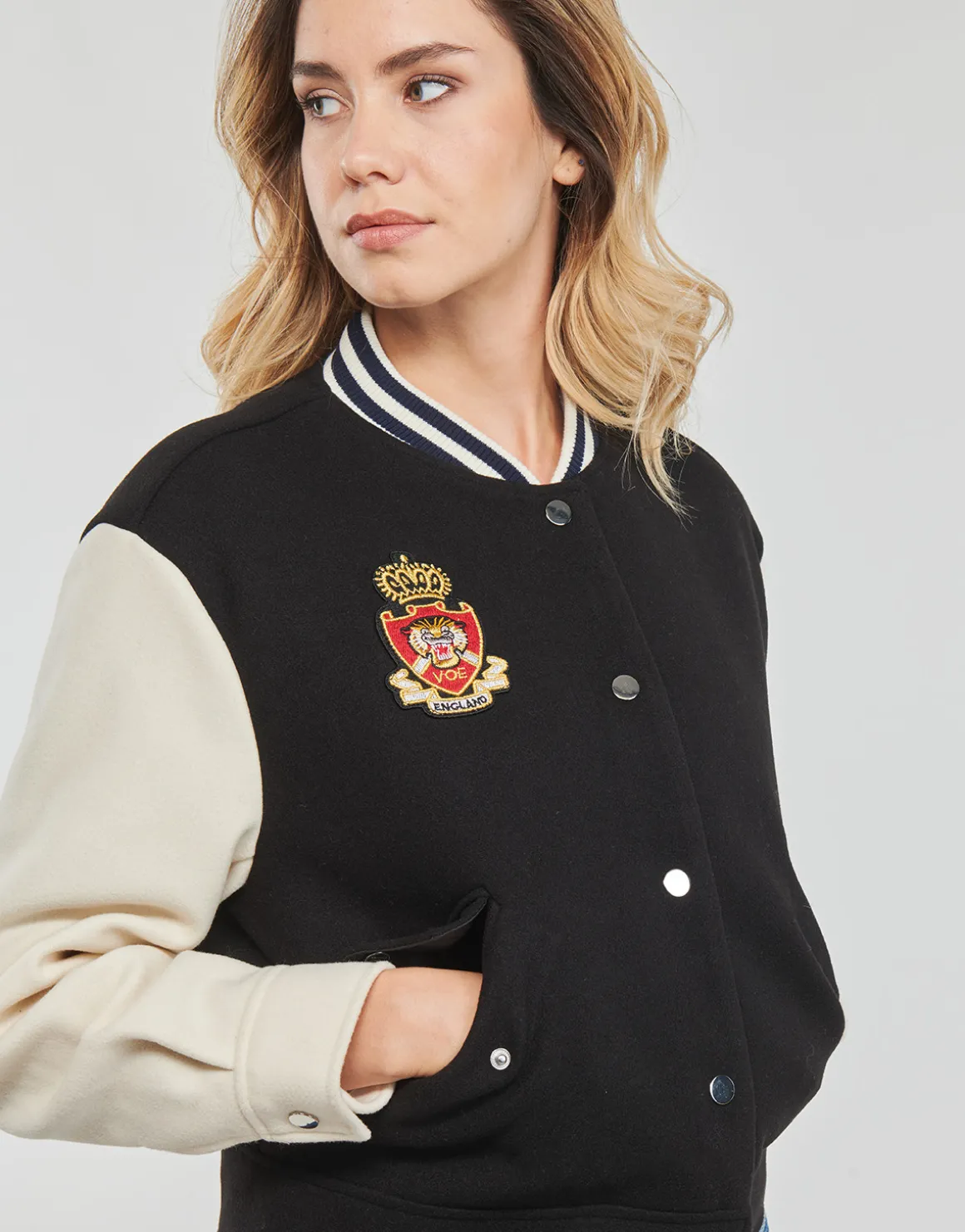 Only - ONLWEMBLEY L/S COLLEGE JACKET CC PNT