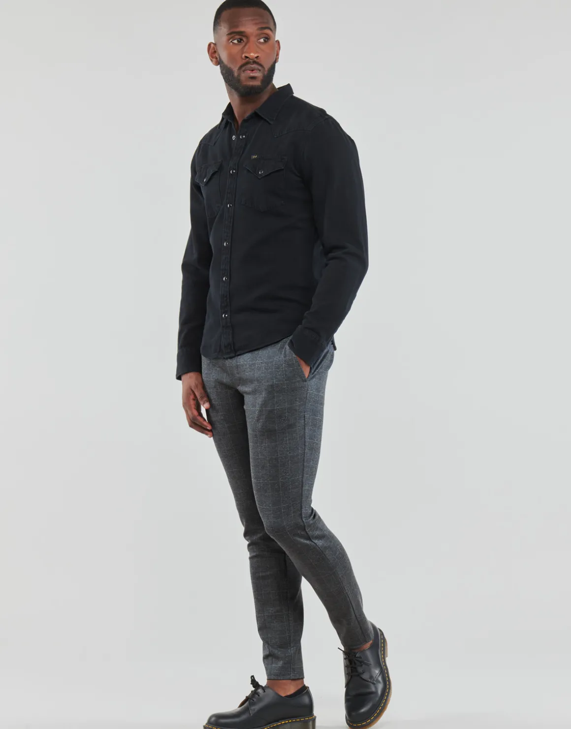 Only & Sons - ONSMARK CHECK PANTS HY GW 9887