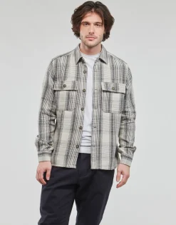 Only & Sons - ONSSCOTT LS CHECK FLANNEL OVERSHIRT 4162