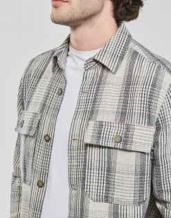 Only & Sons  - ONSSCOTT LS CHECK FLANNEL OVERSHIRT 4162