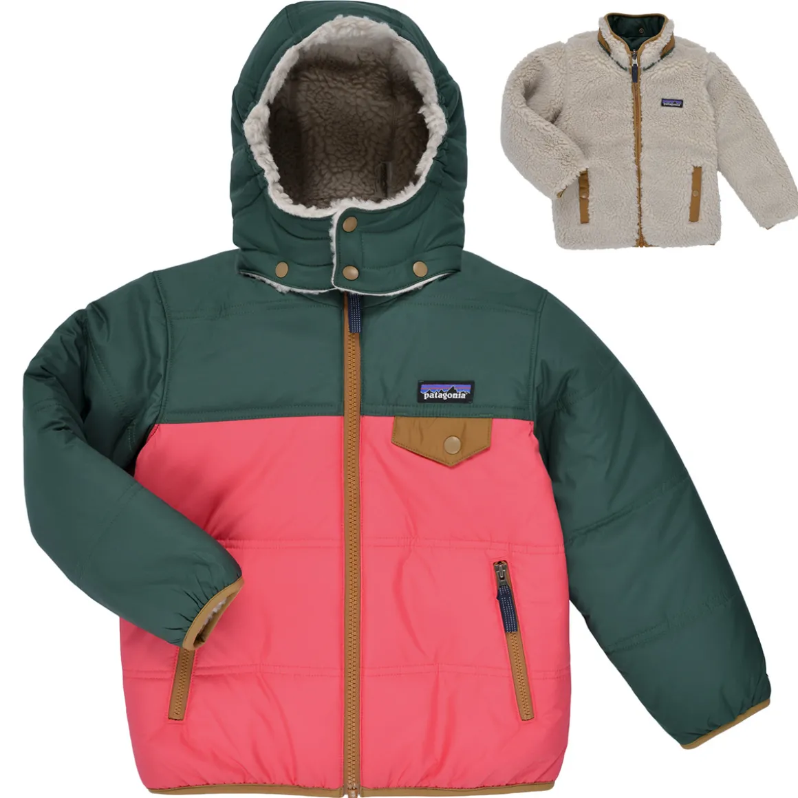 Patagonia - BABY REVERSIBLE TRIBBLES HOODY