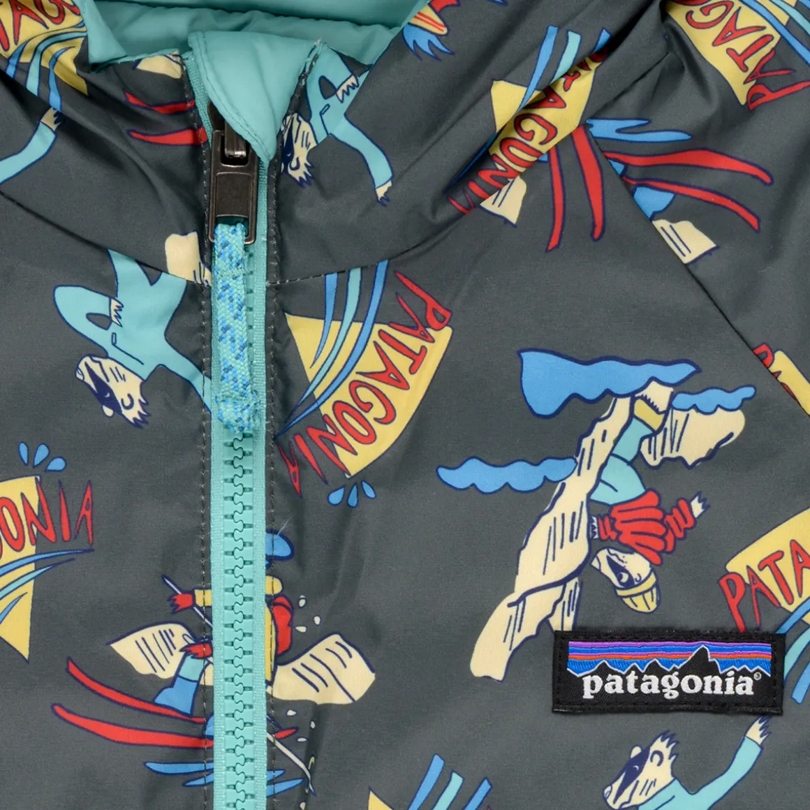 Patagonia - REVERSIBLE DOWN SWEATER HOODY