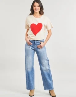 Pepe jeans - WIDE LEG JEANS UHW
